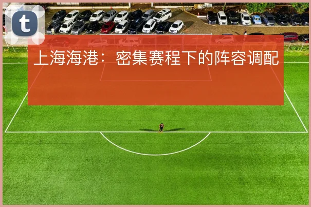 上海海港:密集赛程下的阵容调配